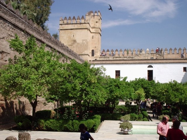 P5230168 Tuinen - Alcazar de los reyes christianos - Cordoba